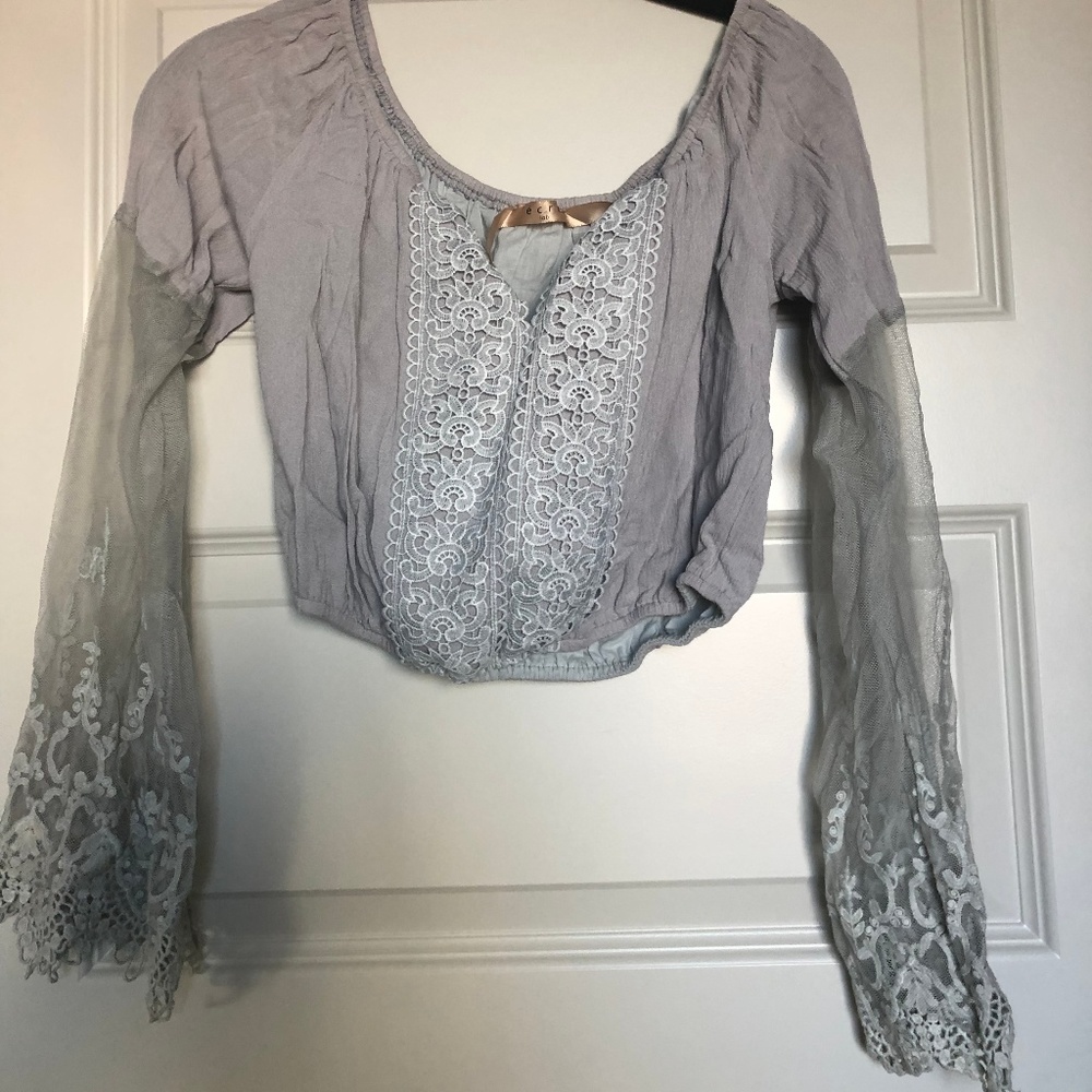 Lace Crop Top